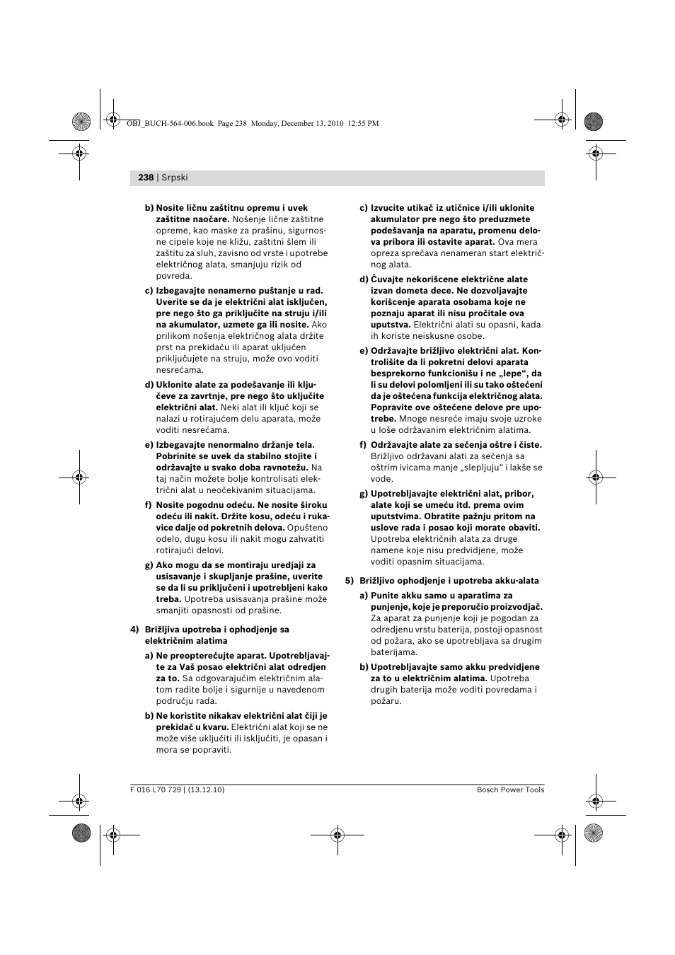 Bosch AHS 52 LI User Manual | Page 238 / 297