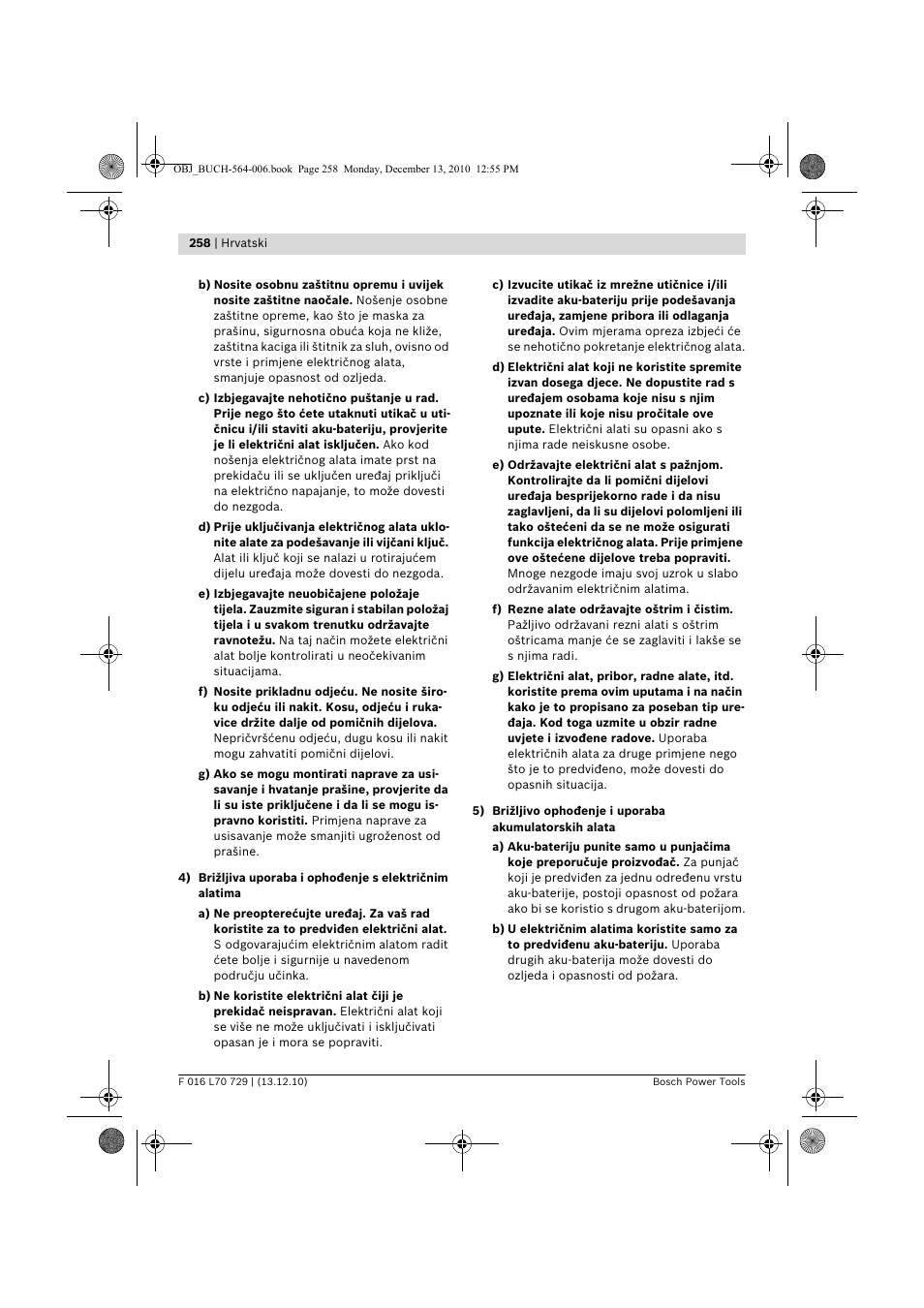 Bosch AHS 52 LI User Manual | Page 258 / 297