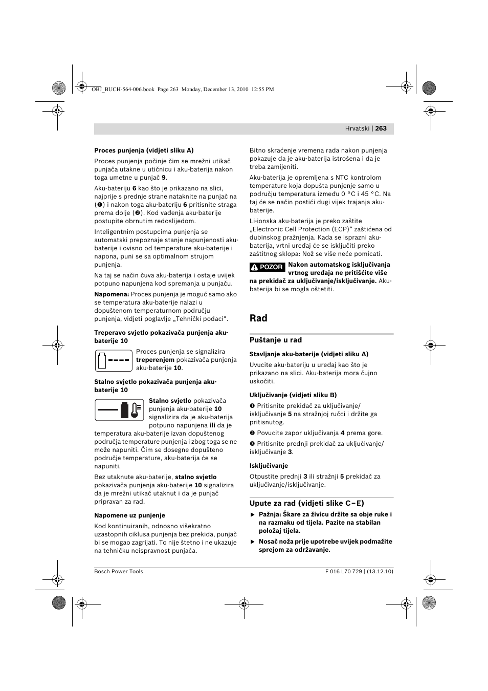 Bosch AHS 52 LI User Manual | Page 263 / 297