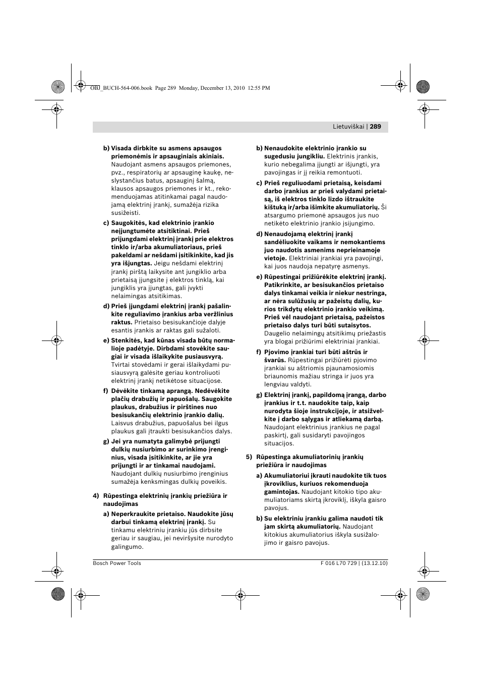 Bosch AHS 52 LI User Manual | Page 289 / 297