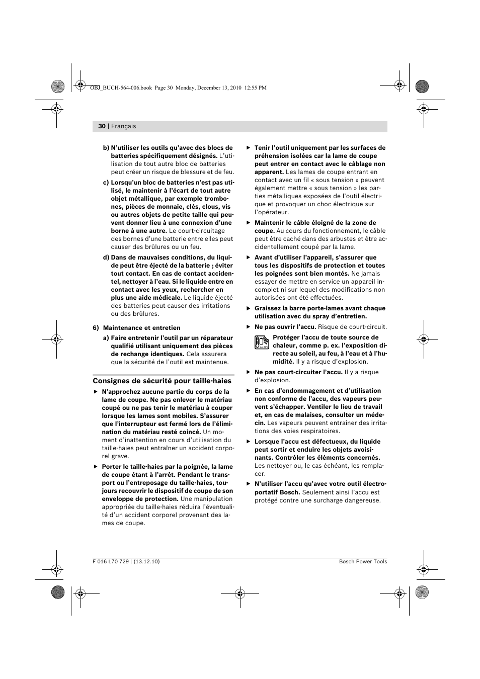 Bosch AHS 52 LI User Manual | Page 30 / 297