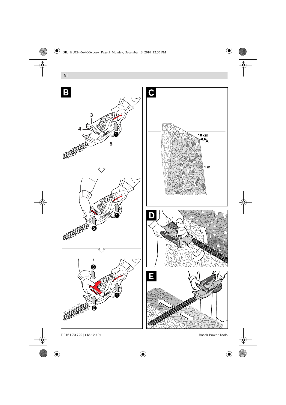 Ed b c | Bosch AHS 52 LI User Manual | Page 5 / 297