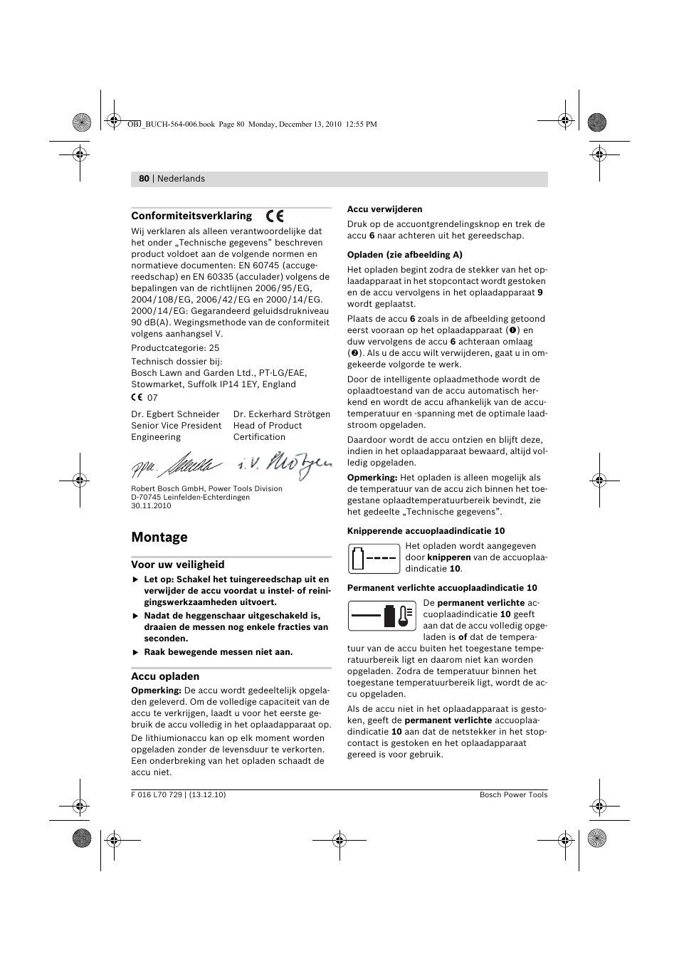 Montage | Bosch AHS 52 LI User Manual | Page 80 / 297