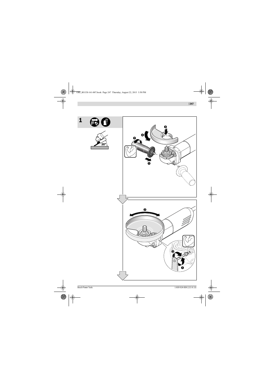 Bosch GWS 780 C Professional User Manual | Page 247 / 261