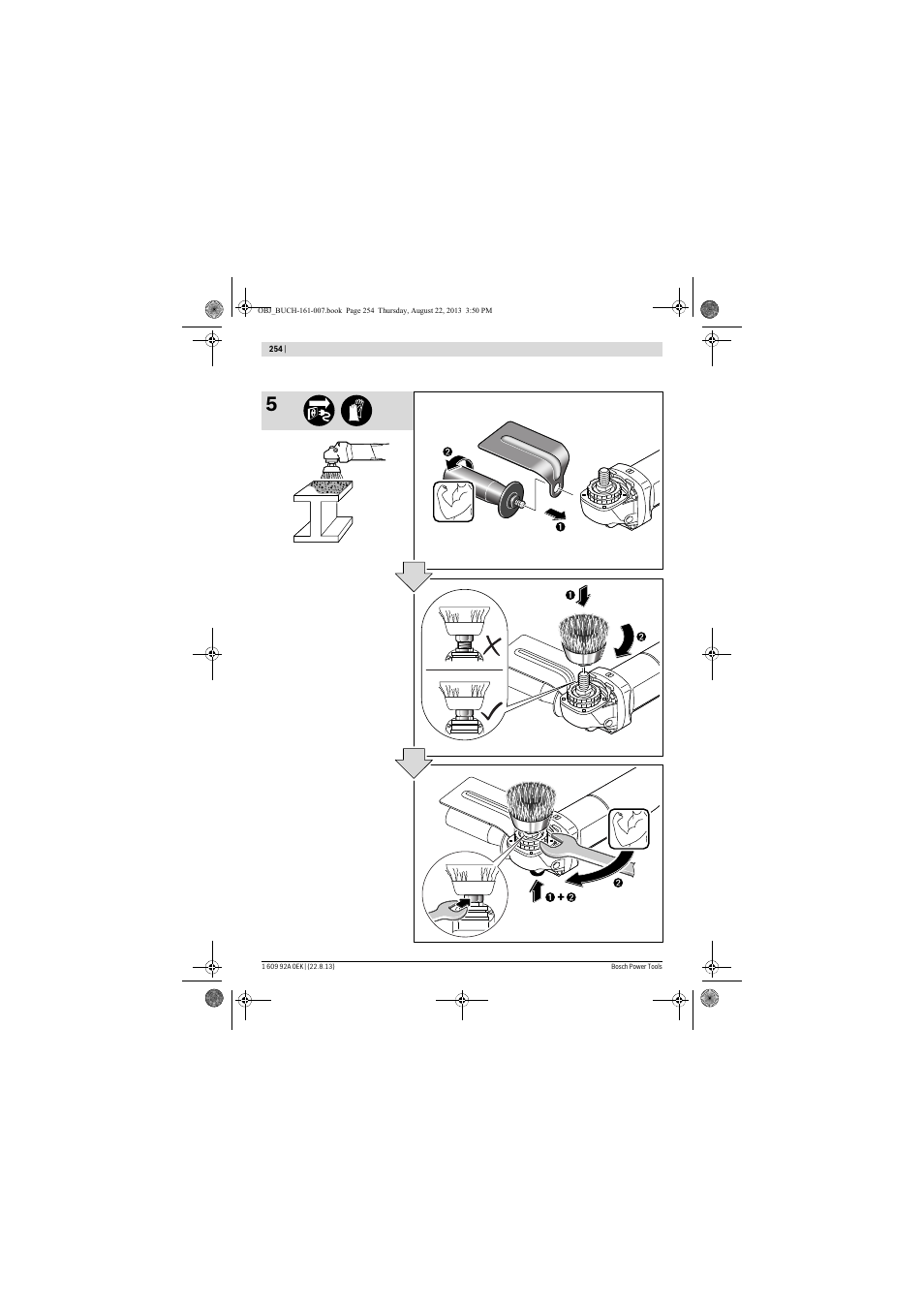 Bosch GWS 780 C Professional User Manual | Page 254 / 261