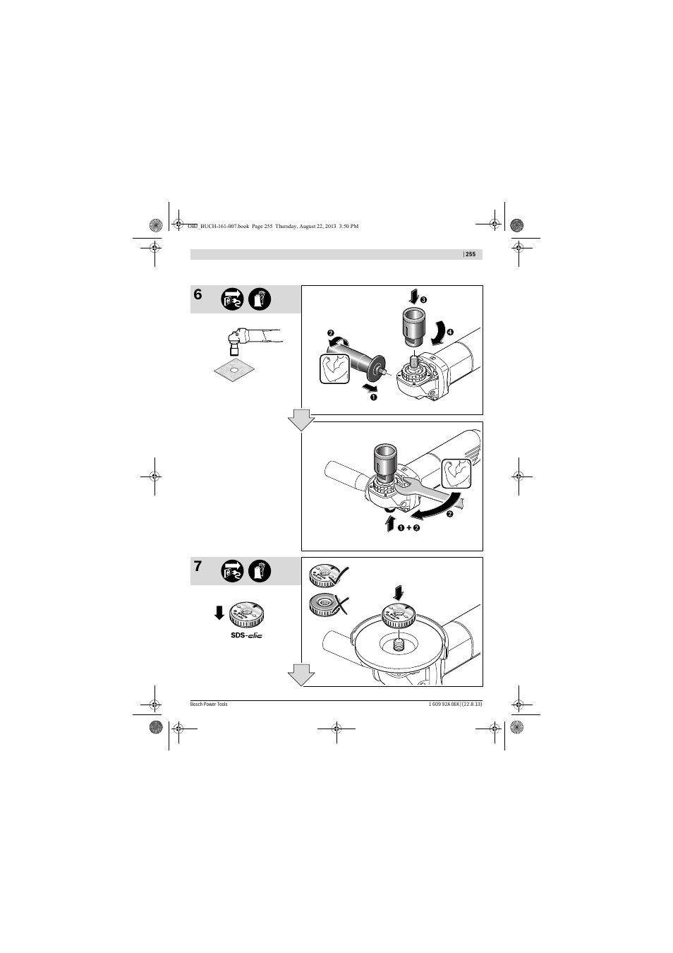 Bosch GWS 780 C Professional User Manual | Page 255 / 261