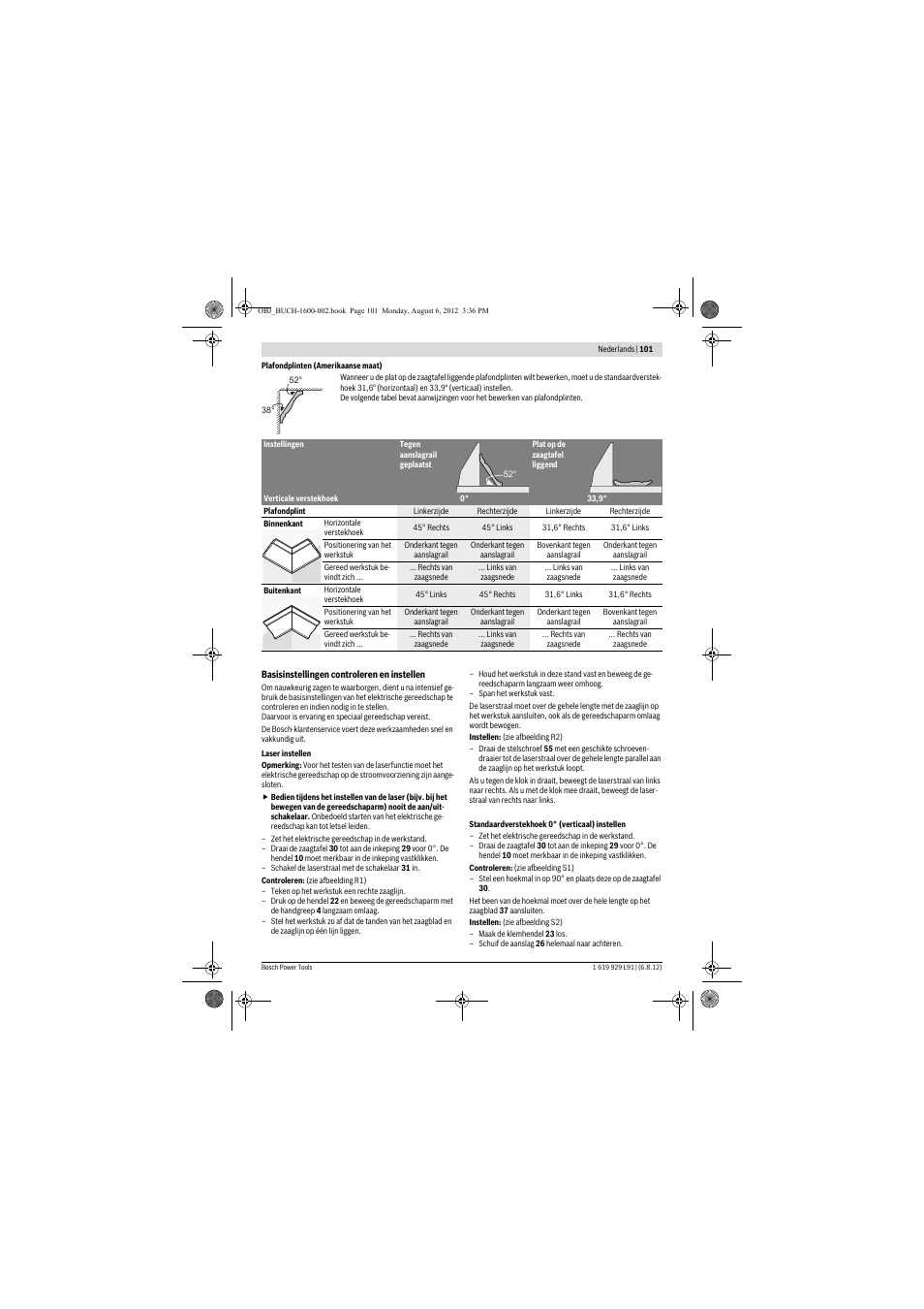 Bosch GCM 12 JL Professional User Manual | Page 101 / 384