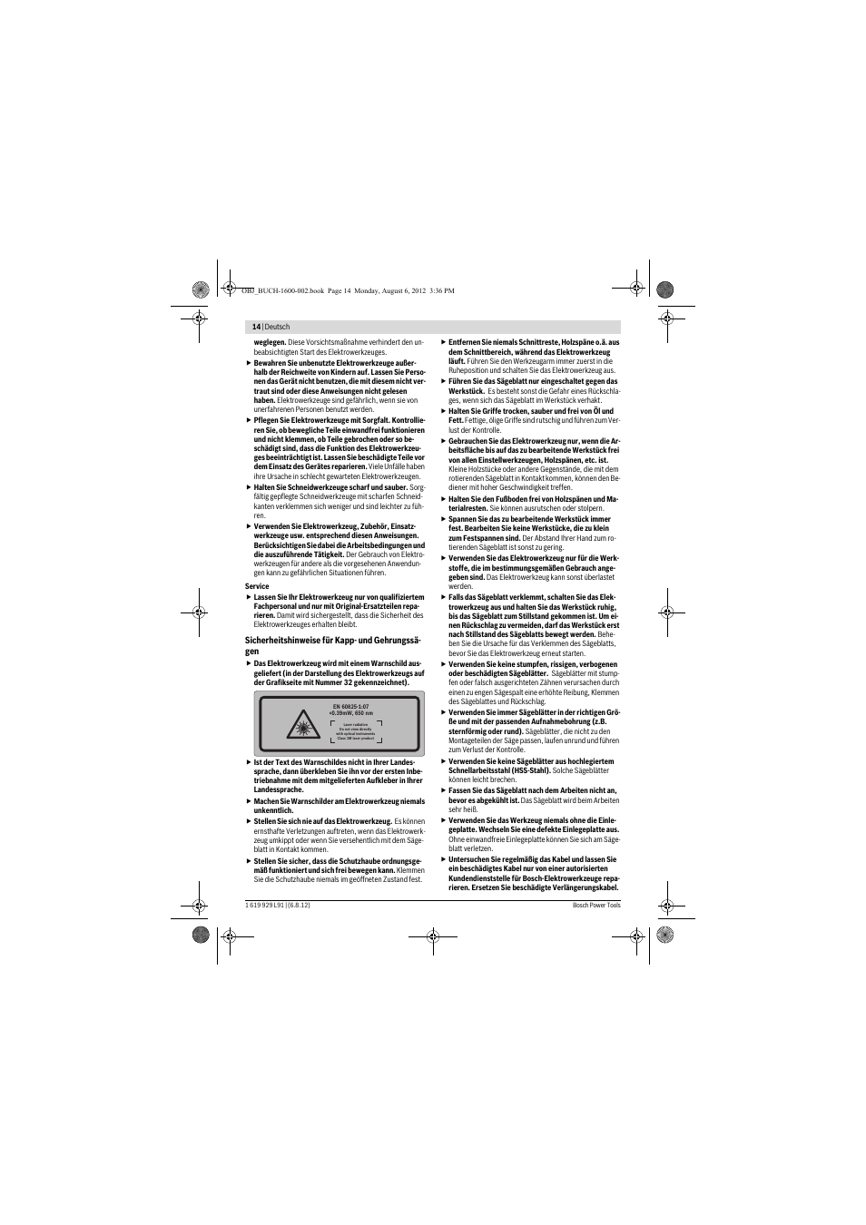 Bosch GCM 12 JL Professional User Manual | Page 14 / 384