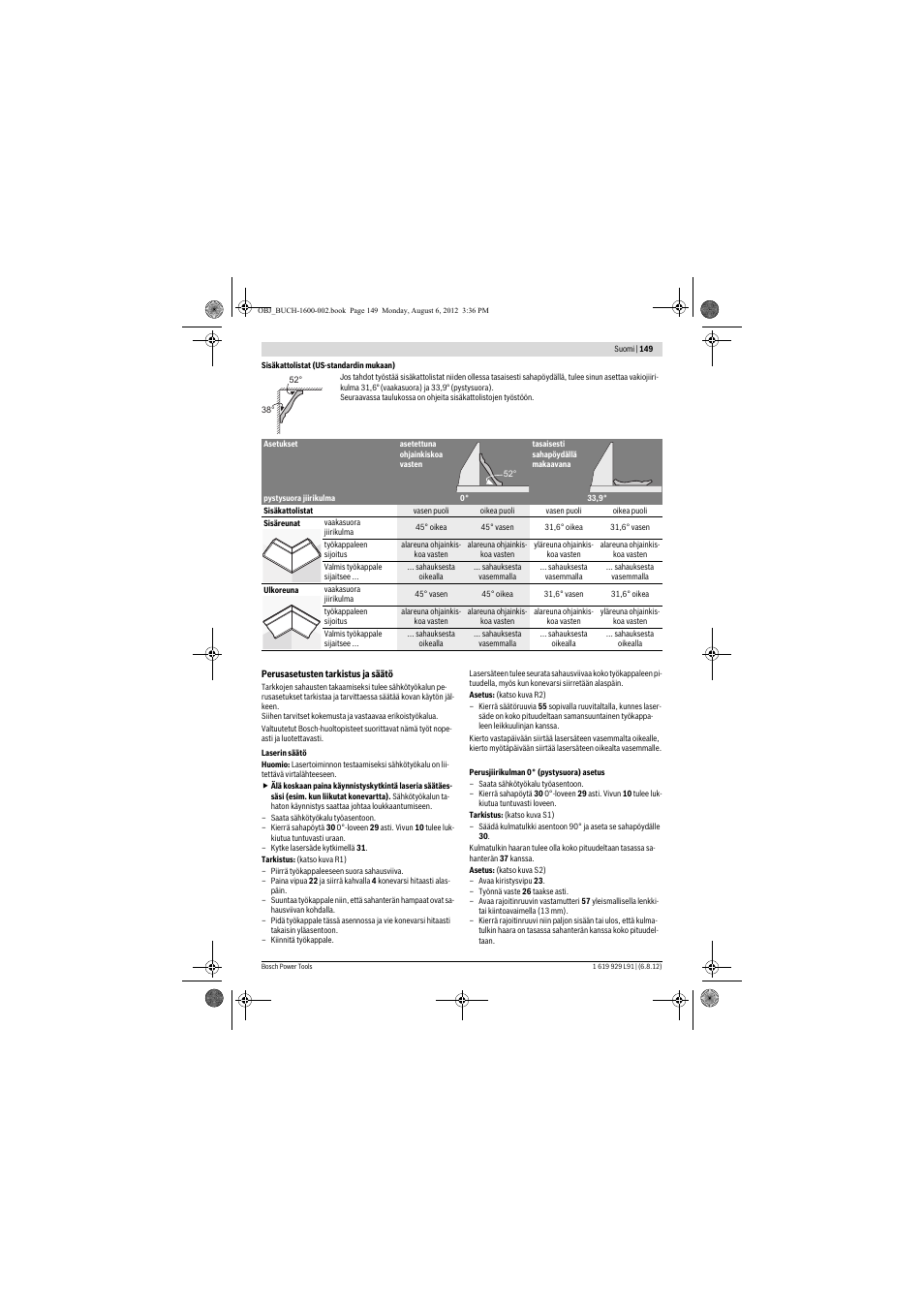 Bosch GCM 12 JL Professional User Manual | Page 149 / 384