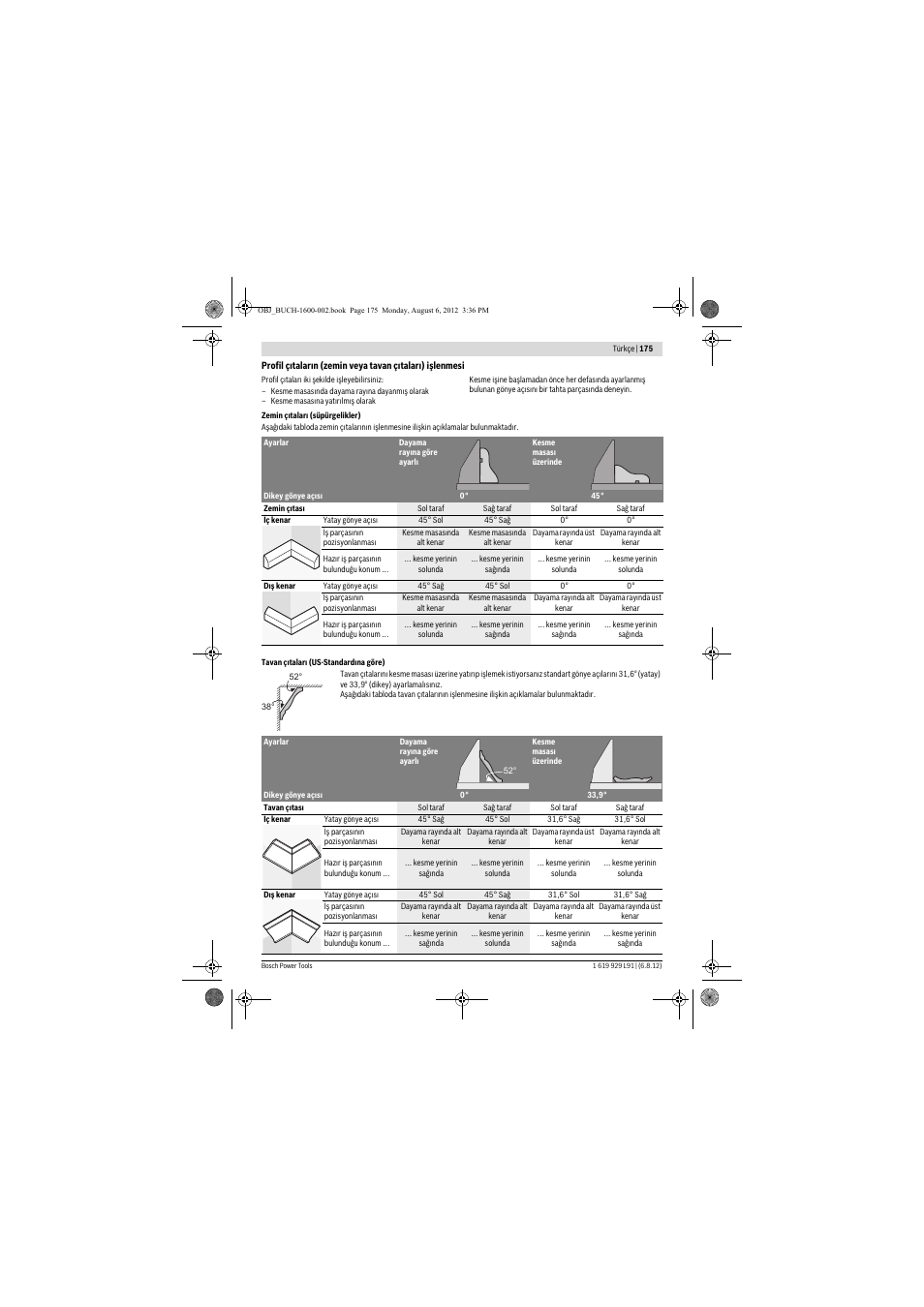 Bosch GCM 12 JL Professional User Manual | Page 175 / 384