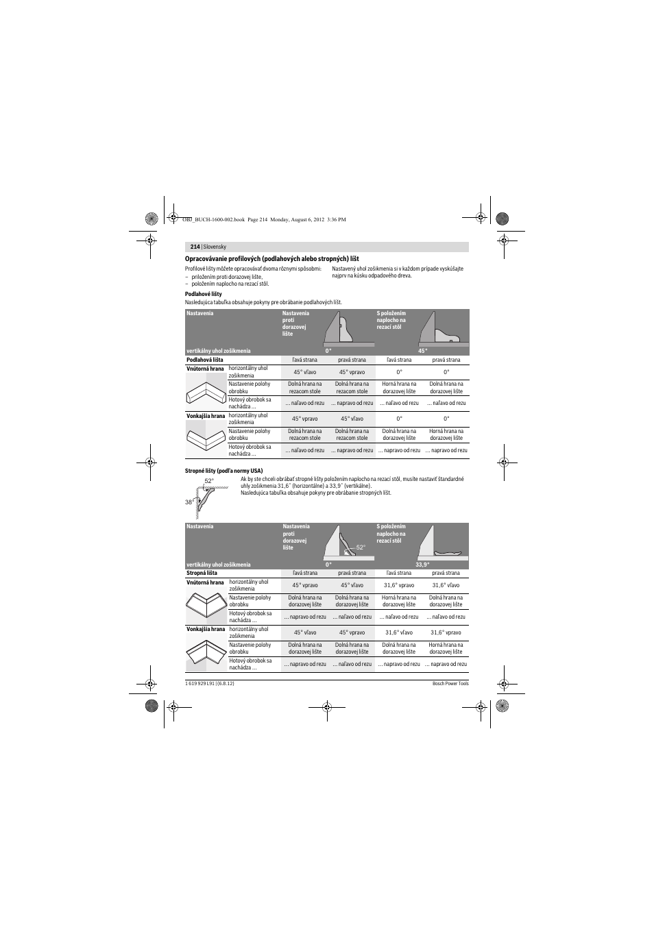 Bosch GCM 12 JL Professional User Manual | Page 214 / 384