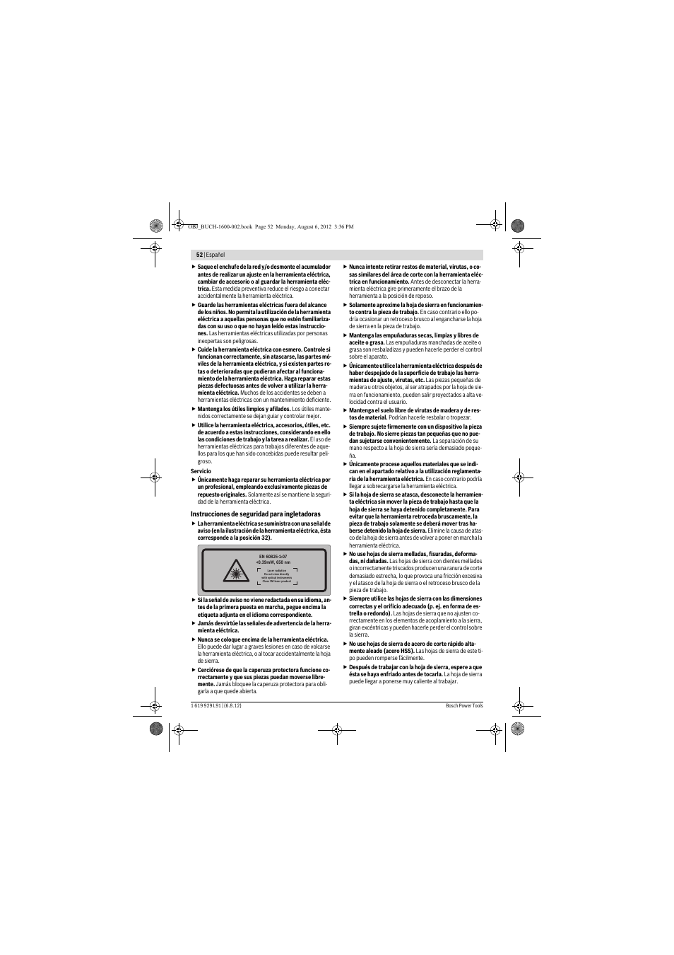 Bosch GCM 12 JL Professional User Manual | Page 52 / 384