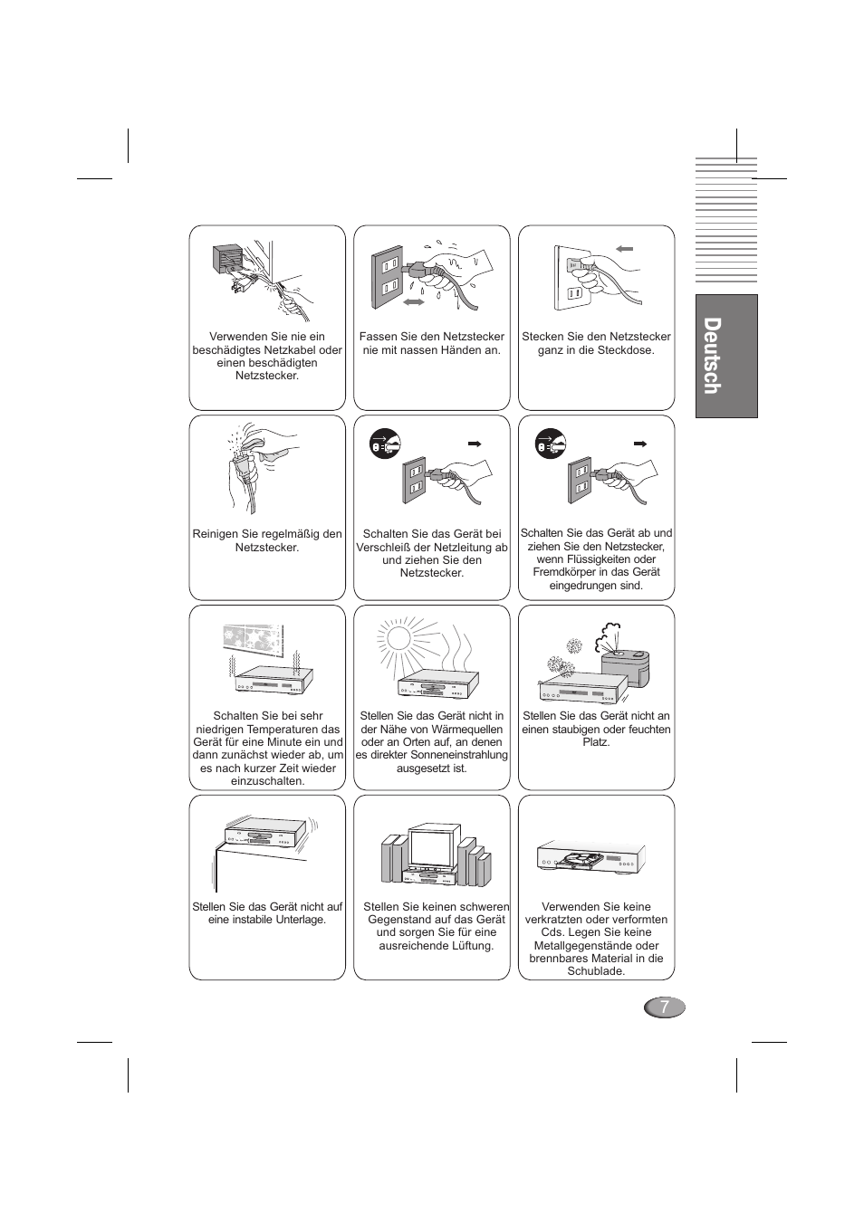 Deutsch | Xoro HSD 6000 User Manual | Page 7 / 168