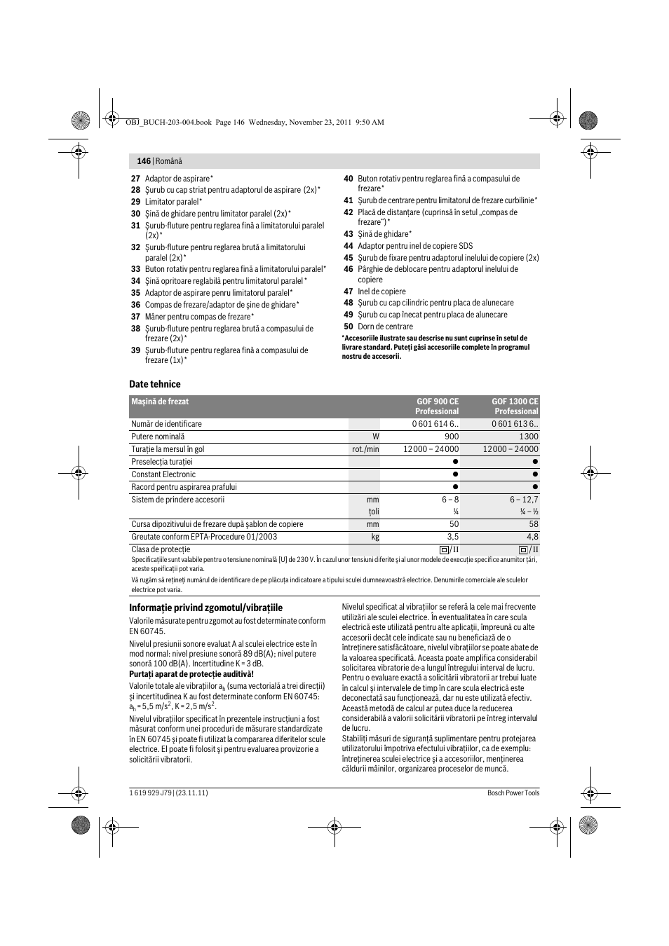 Bosch GOF 900 CE Professional User Manual | Page 146 / 215