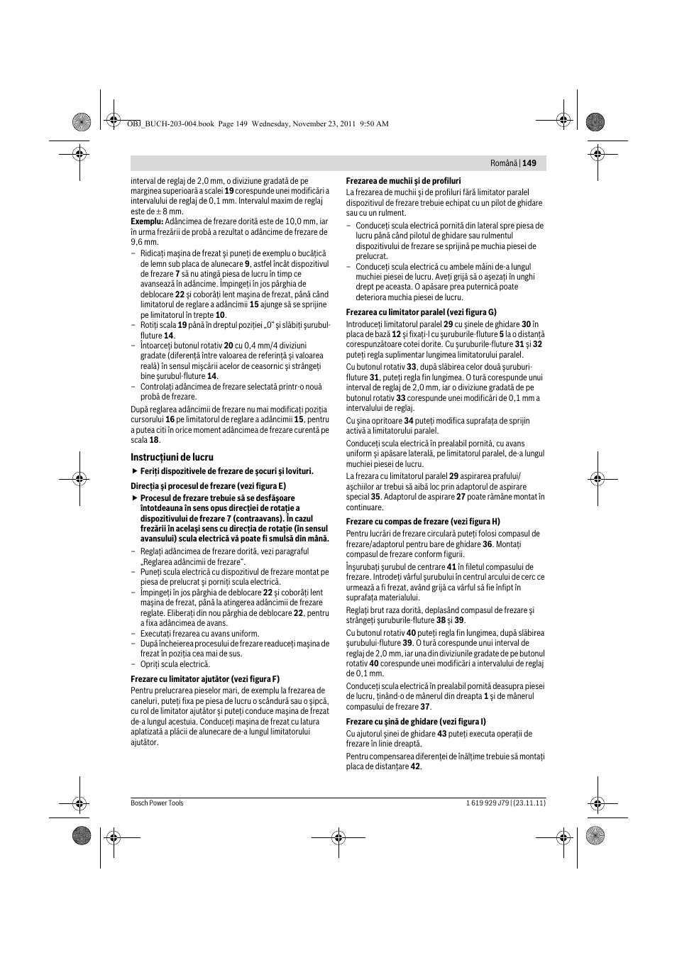 Bosch GOF 900 CE Professional User Manual | Page 149 / 215