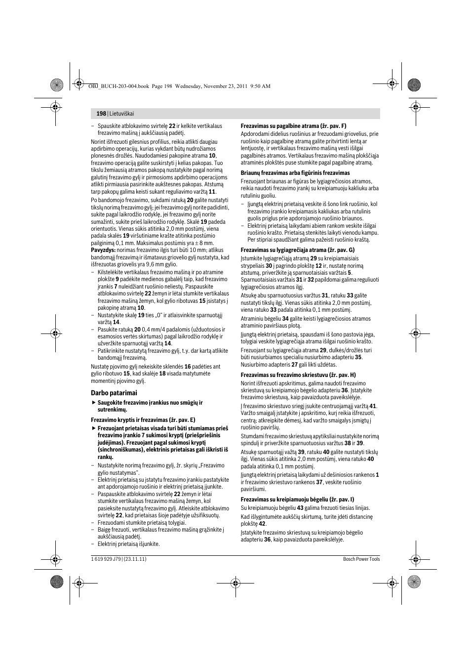 Bosch GOF 900 CE Professional User Manual | Page 198 / 215