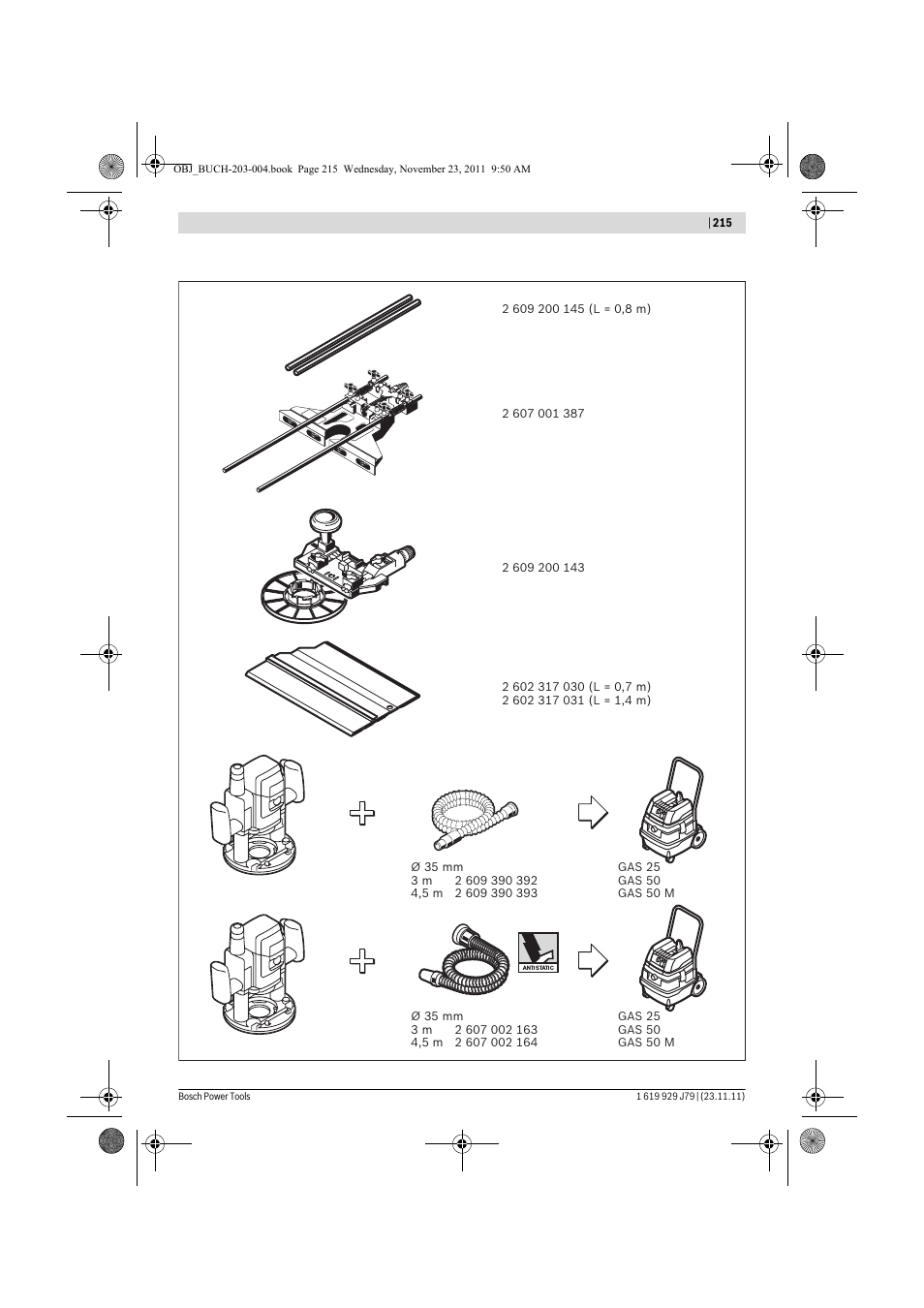 Bosch GOF 900 CE Professional User Manual | Page 215 / 215