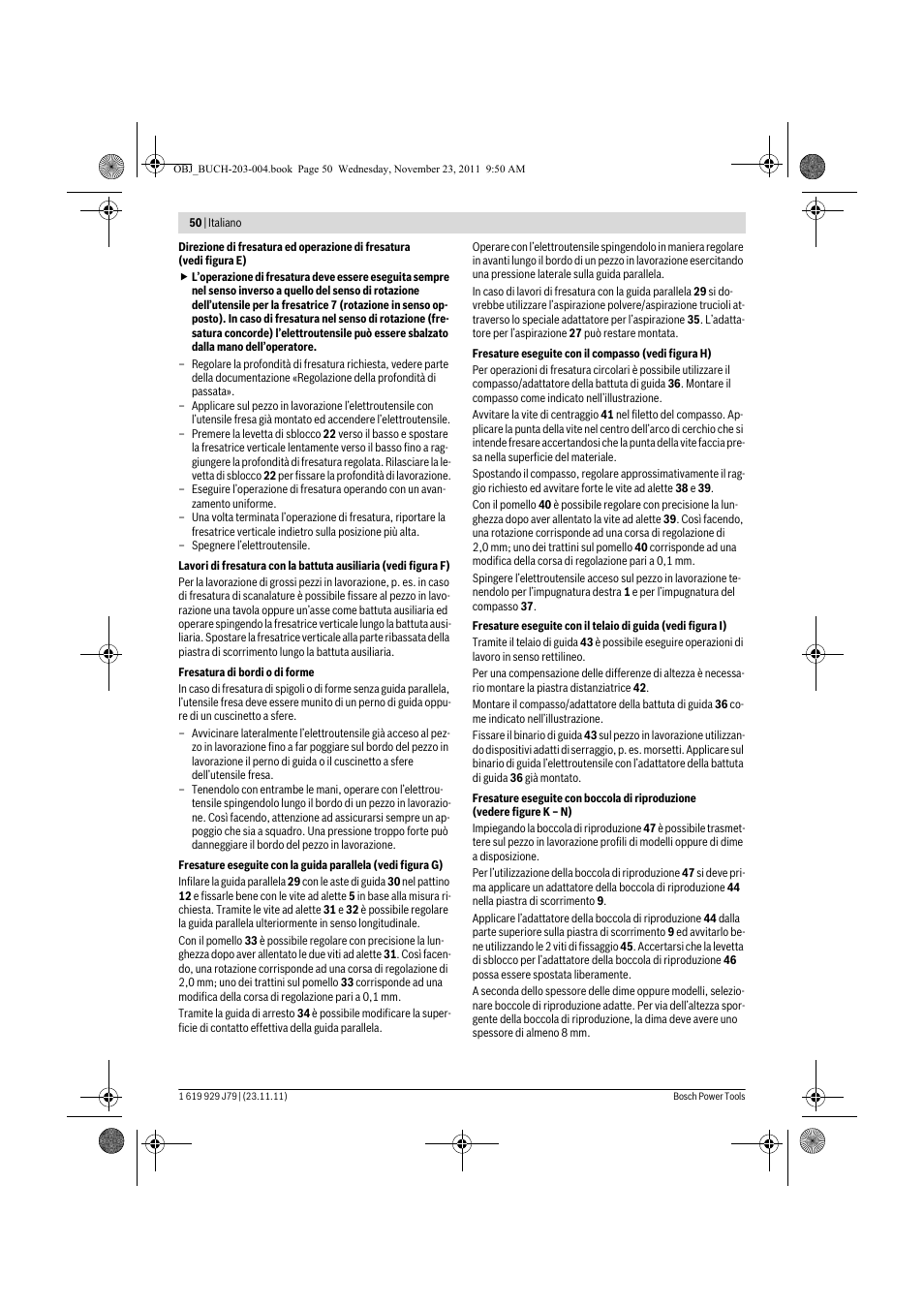 Bosch GOF 900 CE Professional User Manual | Page 50 / 215