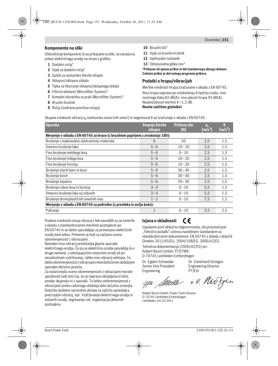 Bosch GEX 125-150 AVE Professional User Manual | Page 151 / 194