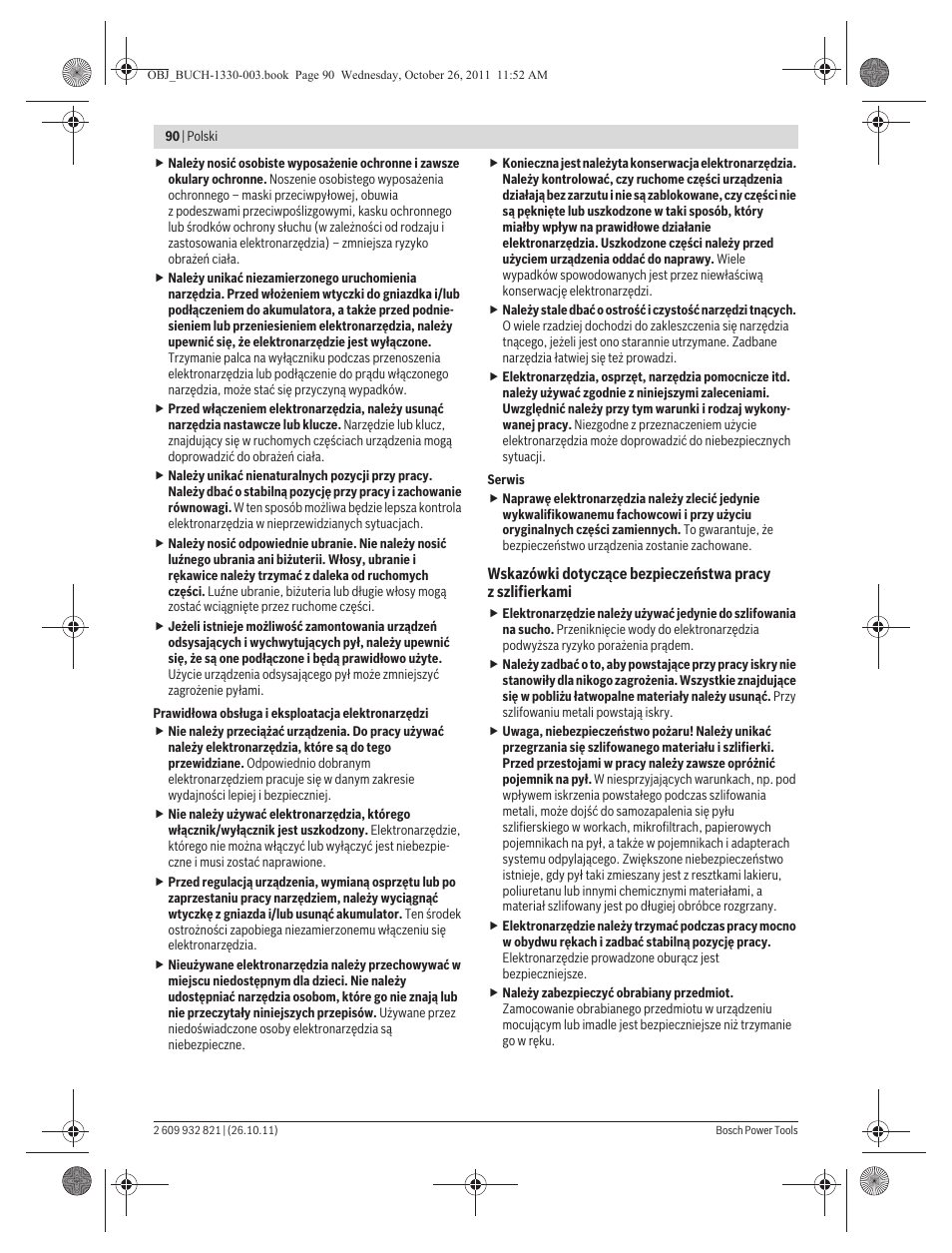 Bosch GEX 125-150 AVE Professional User Manual | Page 90 / 194