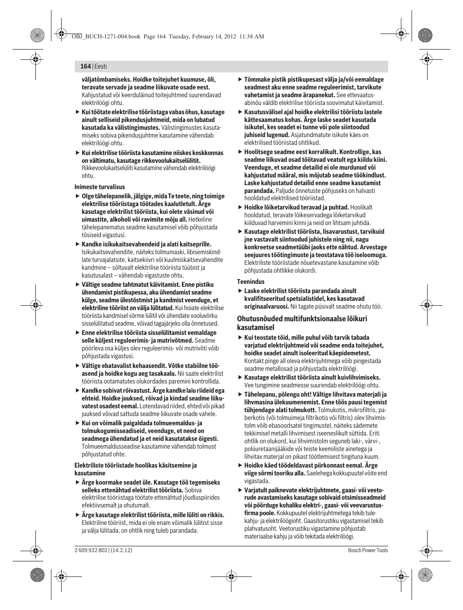 Bosch GOP 250 CE Professional User Manual | Page 164 / 199