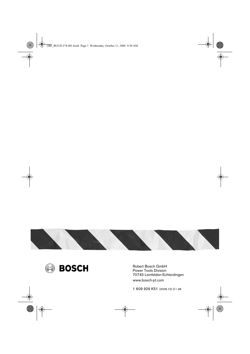 Bosch GMB 32 Professional User Manual | Page 48 / 48