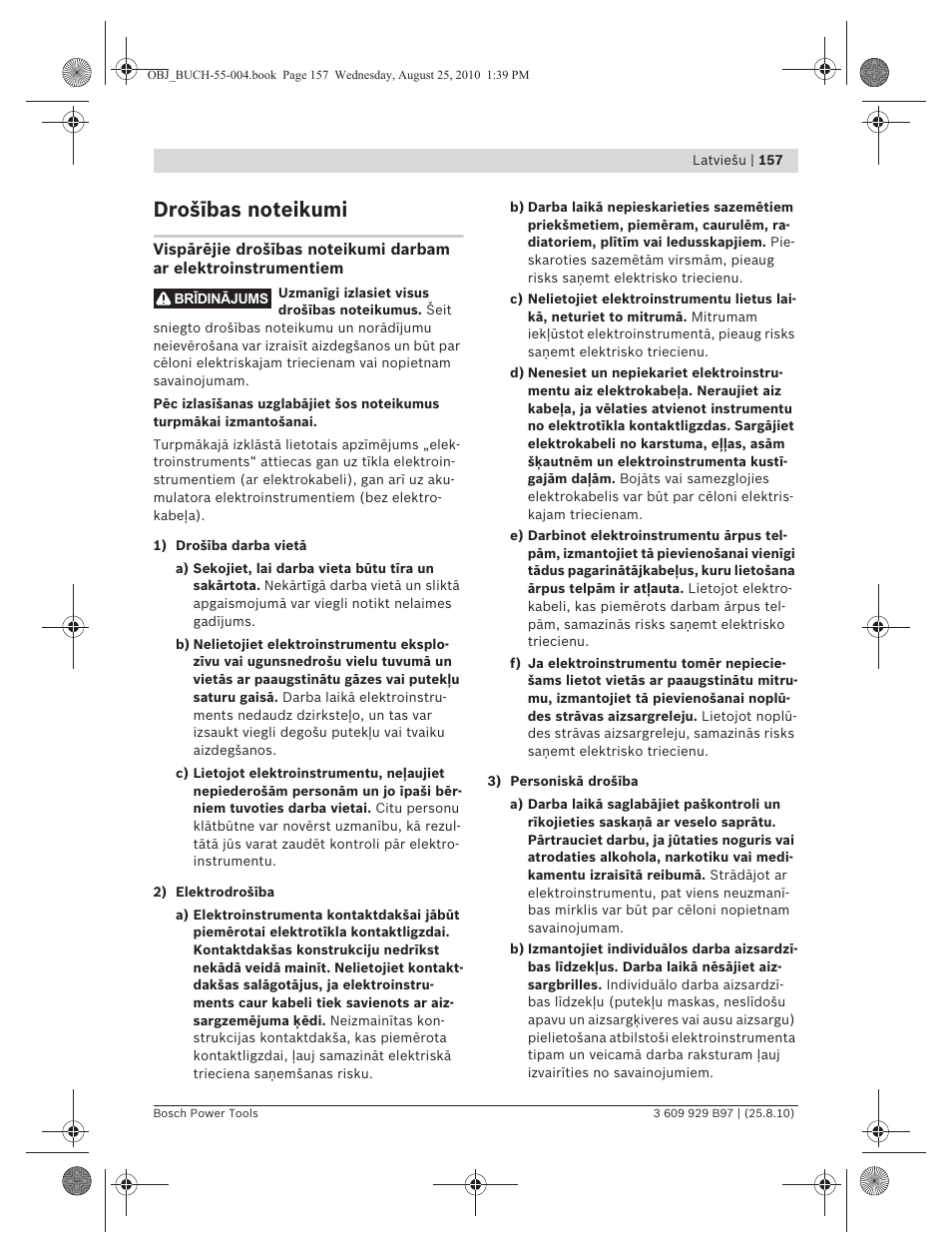 Bosch GSG 300 Professional User Manual | Page 157 / 179