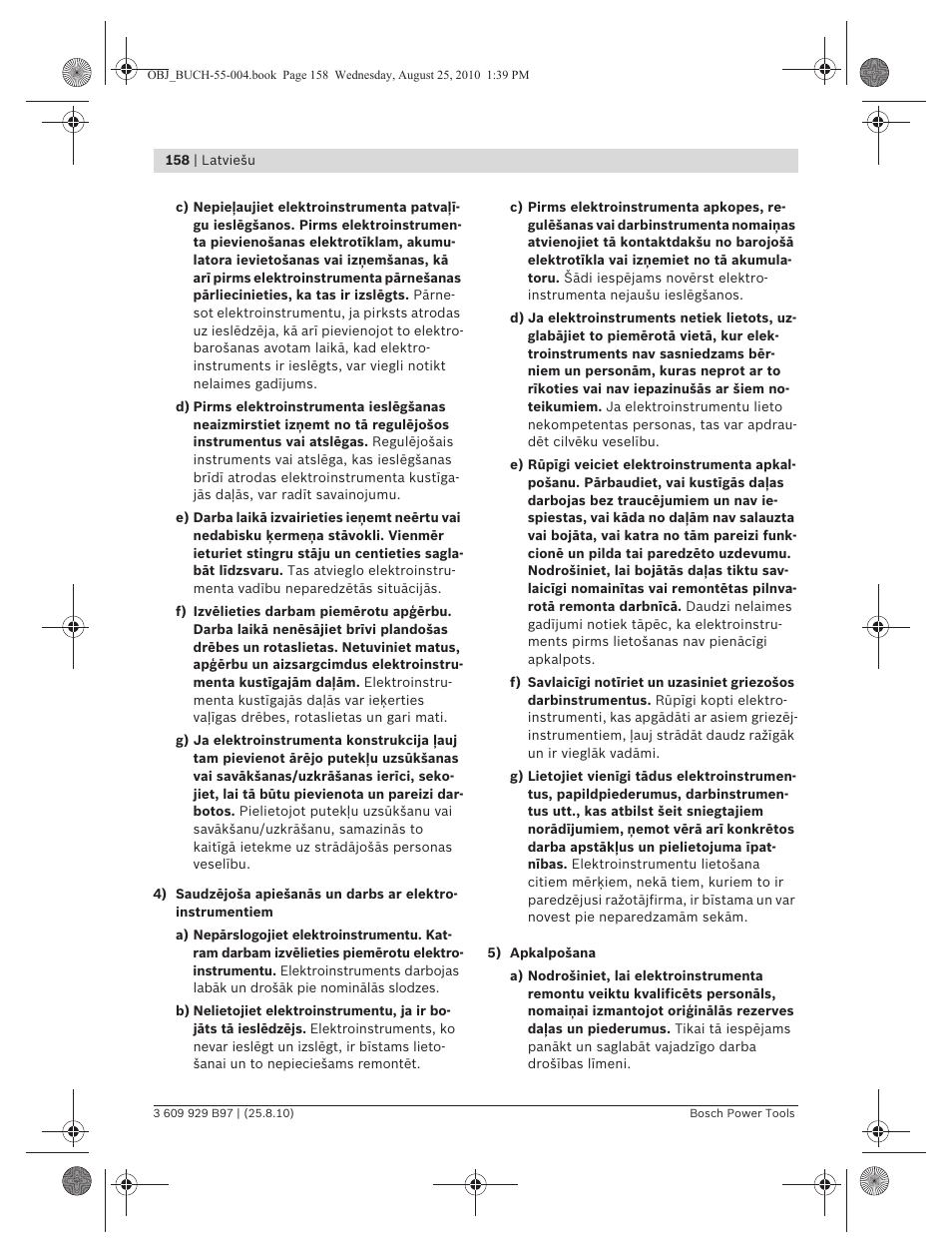 Bosch GSG 300 Professional User Manual | Page 158 / 179