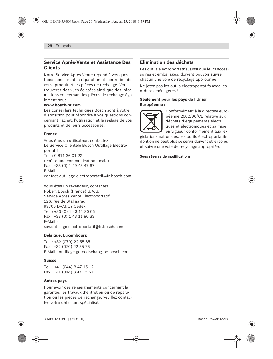 Bosch GSG 300 Professional User Manual | Page 26 / 179