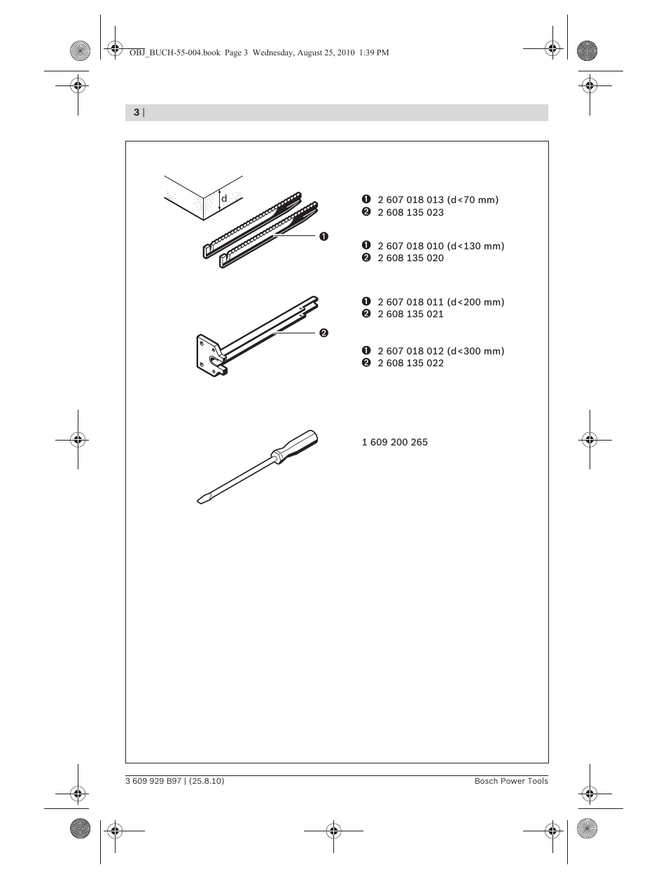 Bosch GSG 300 Professional User Manual | Page 3 / 179