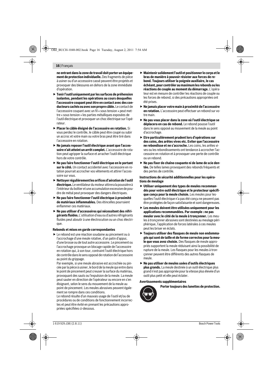 Bosch GGS 16 Professional User Manual | Page 16 / 153