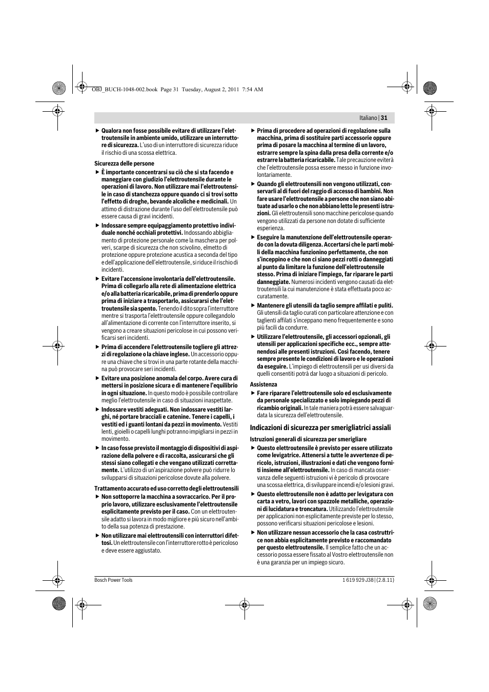 Bosch GGS 16 Professional User Manual | Page 31 / 153