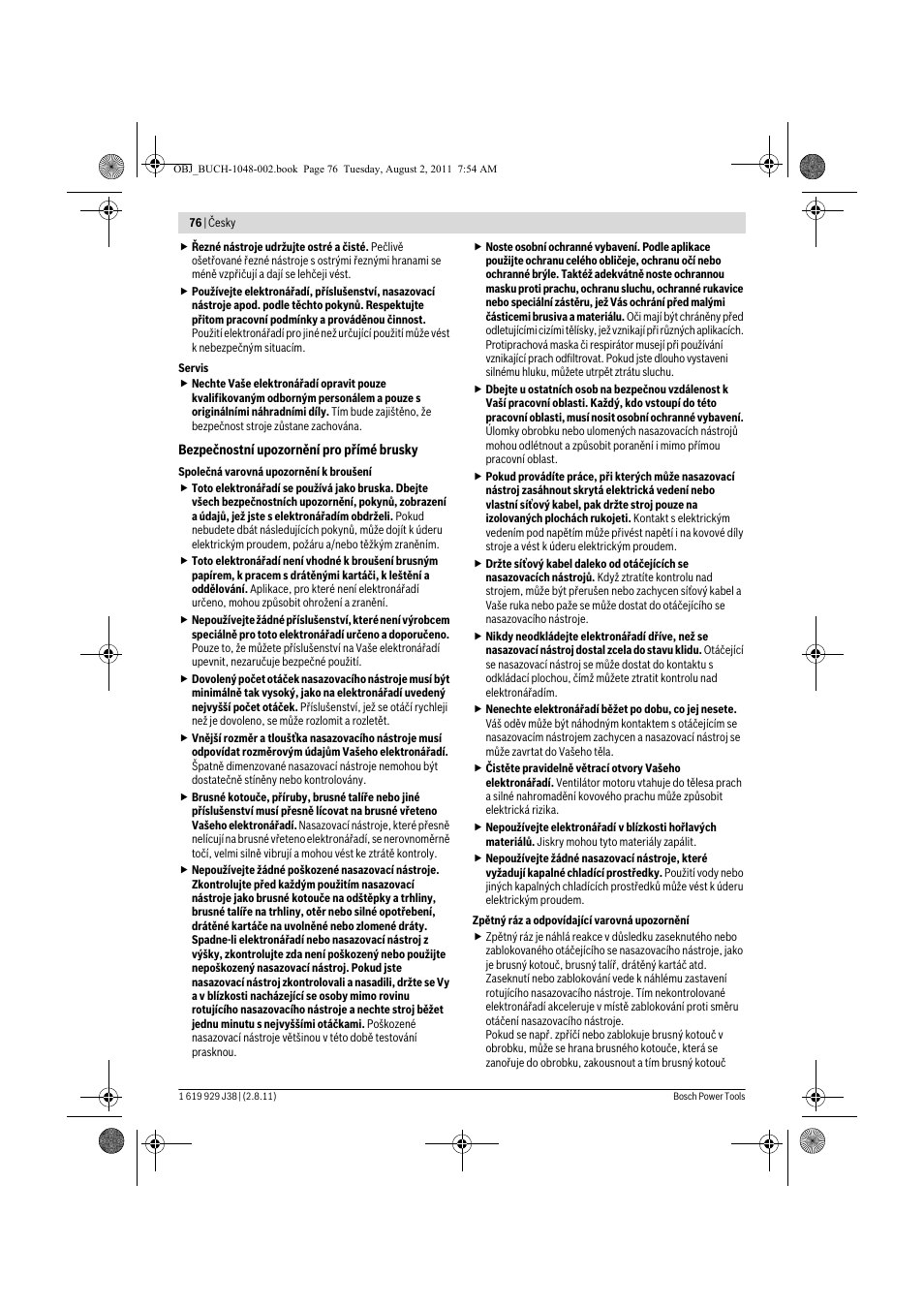 Bosch GGS 16 Professional User Manual | Page 76 / 153