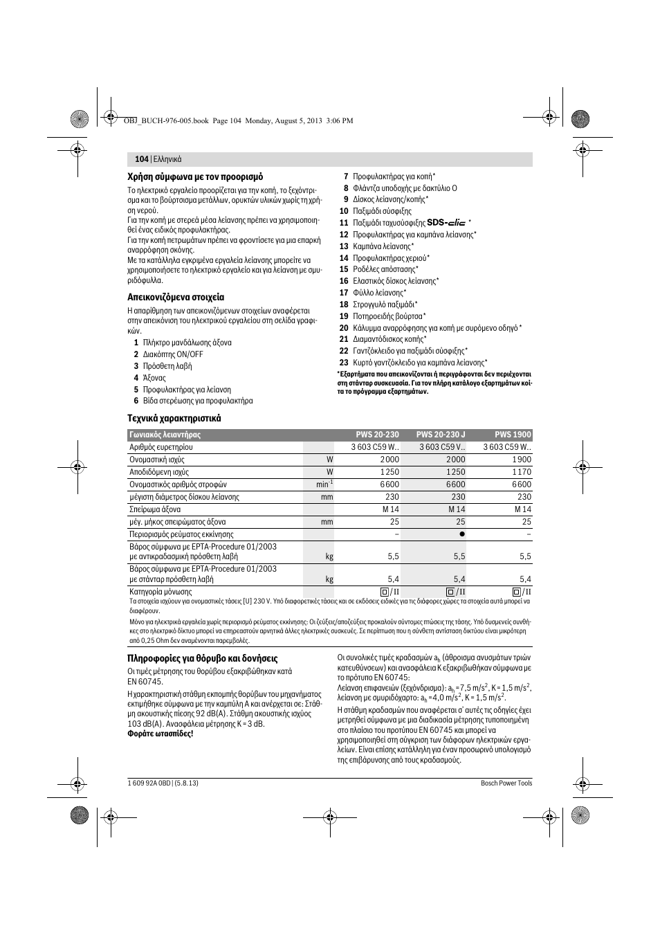 Bosch PWS 20-230 J User Manual | Page 104 / 267