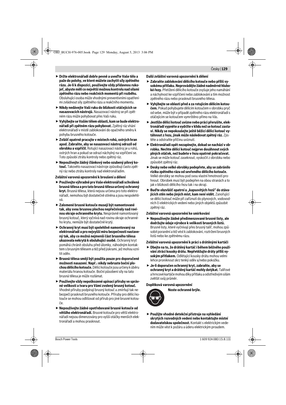 Bosch PWS 20-230 J User Manual | Page 129 / 267