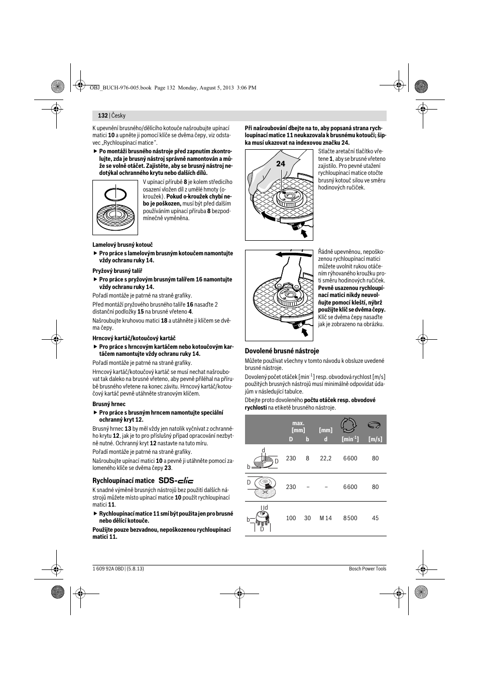 Bosch PWS 20-230 J User Manual | Page 132 / 267