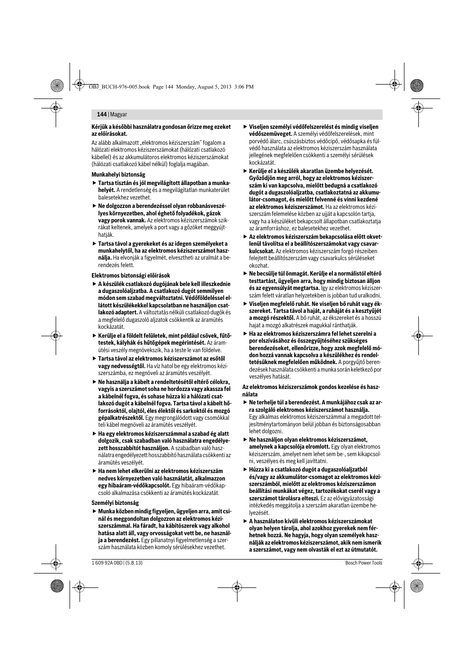 Bosch PWS 20-230 J User Manual | Page 144 / 267