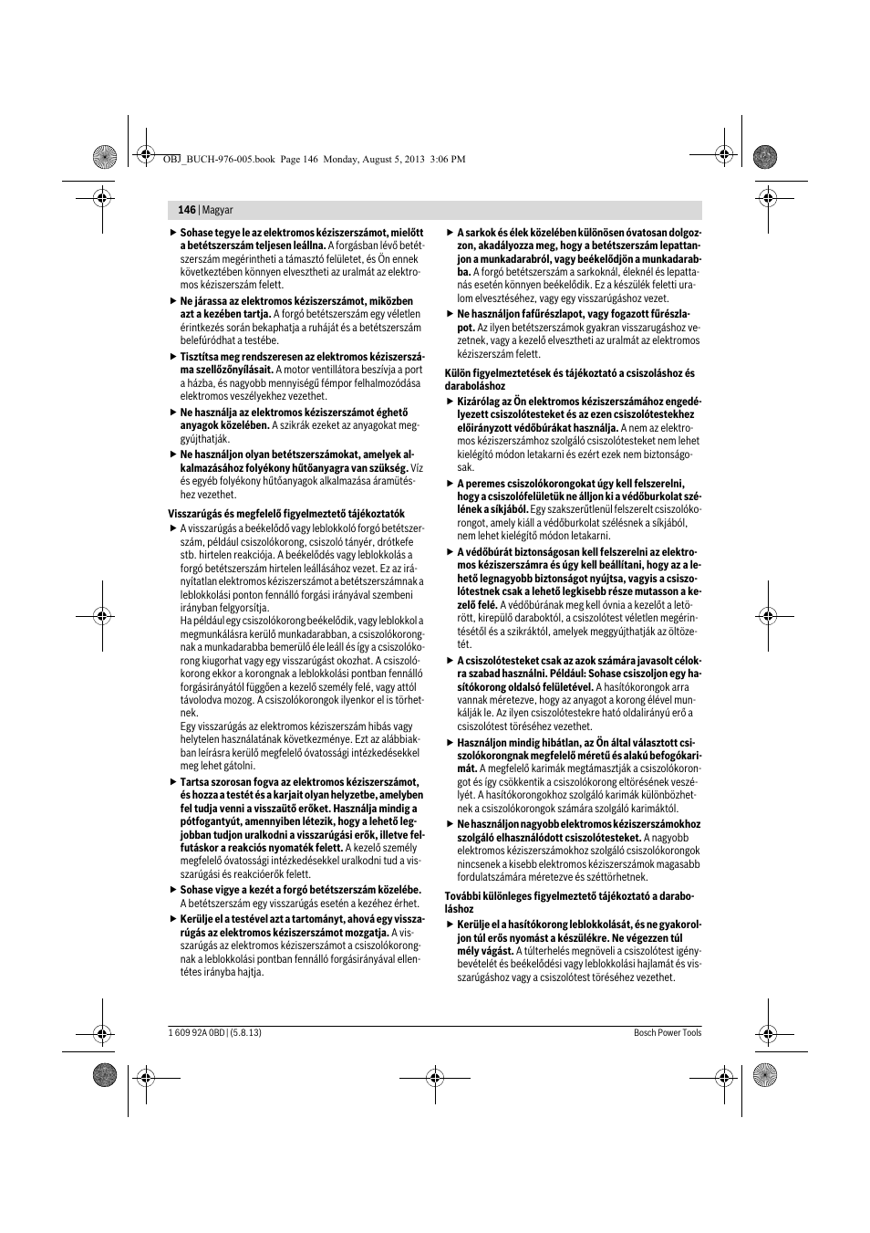 Bosch PWS 20-230 J User Manual | Page 146 / 267