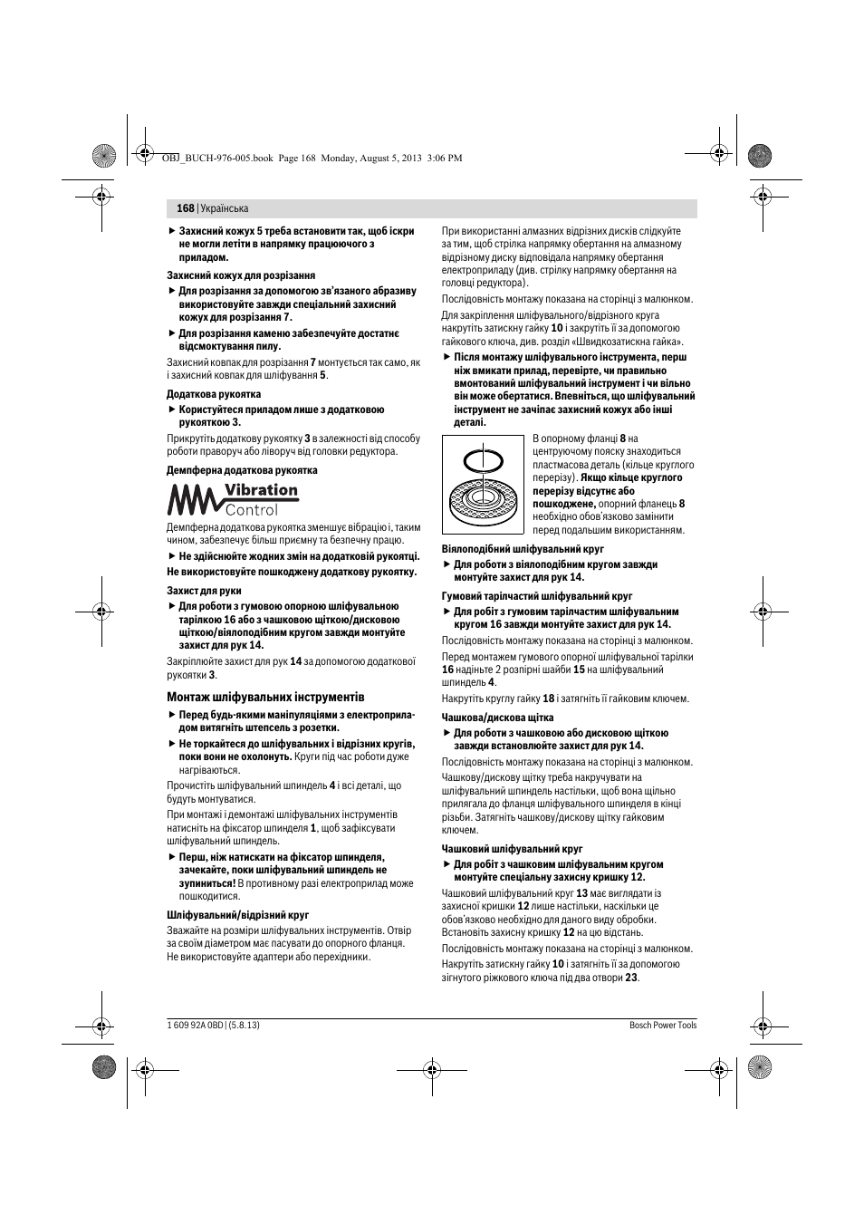 Bosch PWS 20-230 J User Manual | Page 168 / 267