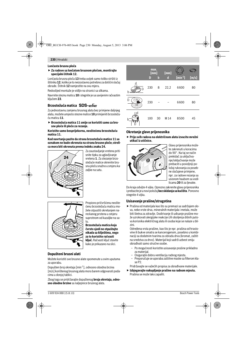 Bosch PWS 20-230 J User Manual | Page 230 / 267