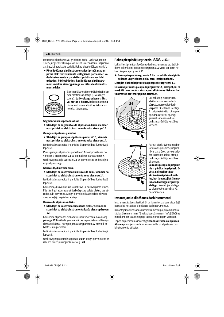 Bosch PWS 20-230 J User Manual | Page 246 / 267