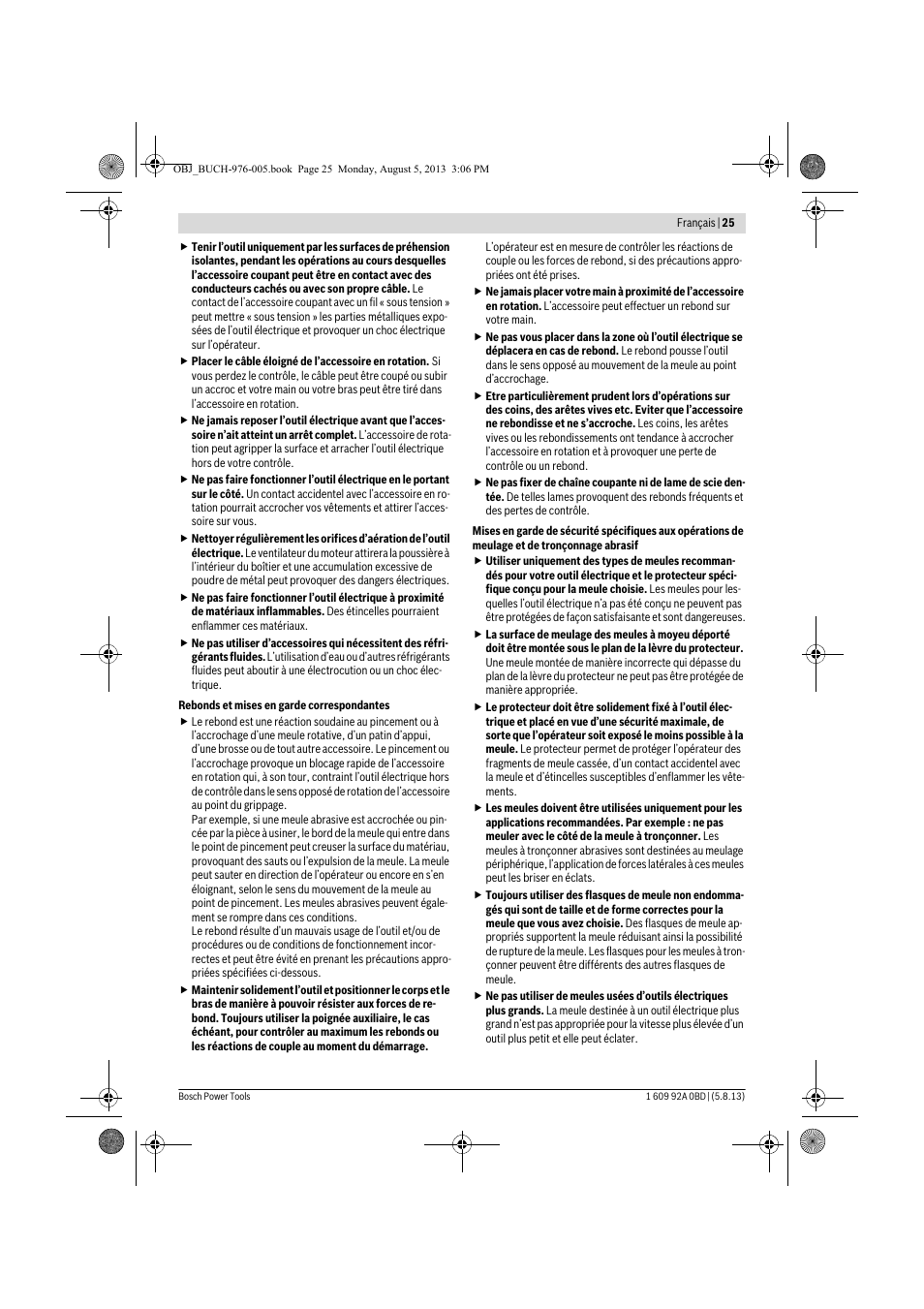 Bosch PWS 20-230 J User Manual | Page 25 / 267