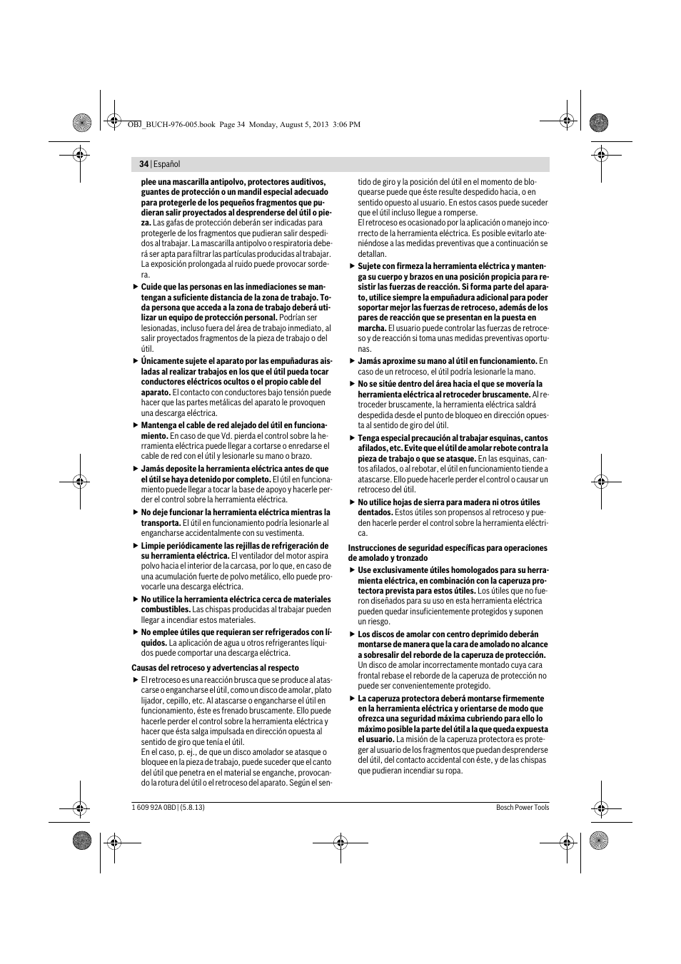 Bosch PWS 20-230 J User Manual | Page 34 / 267