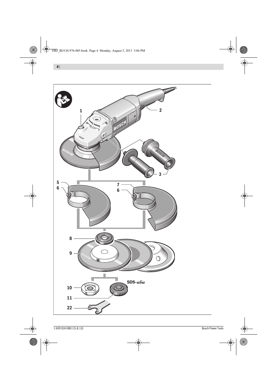 Bosch PWS 20-230 J User Manual | Page 4 / 267