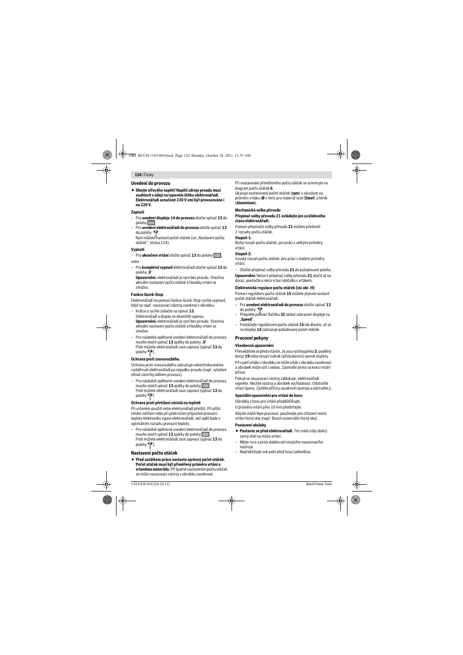 Bosch PBD 40 User Manual | Page 124 / 221