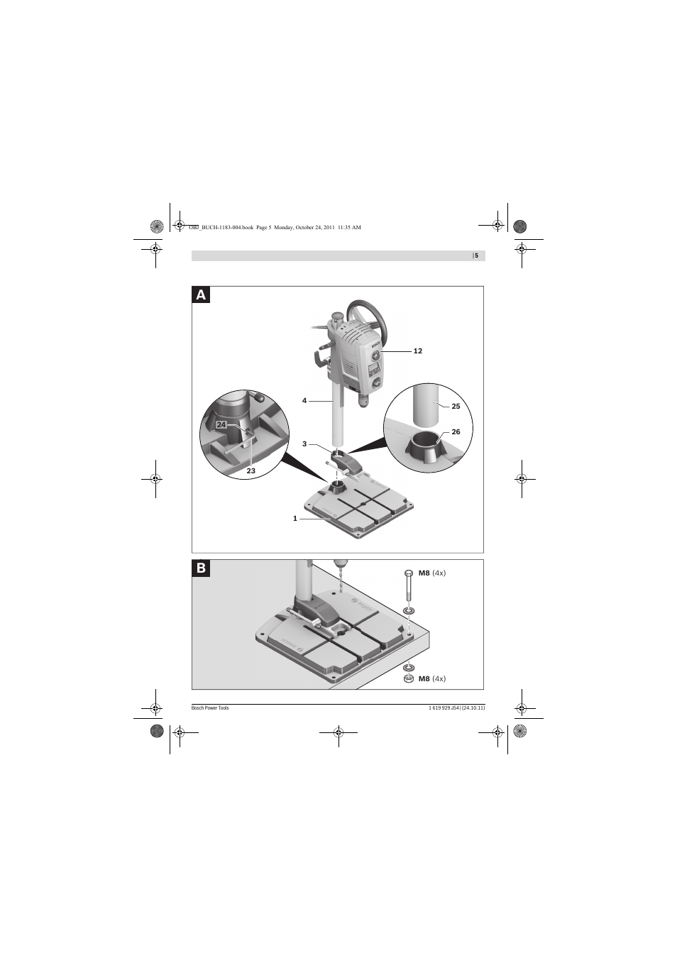 Bosch PBD 40 User Manual | Page 5 / 221
