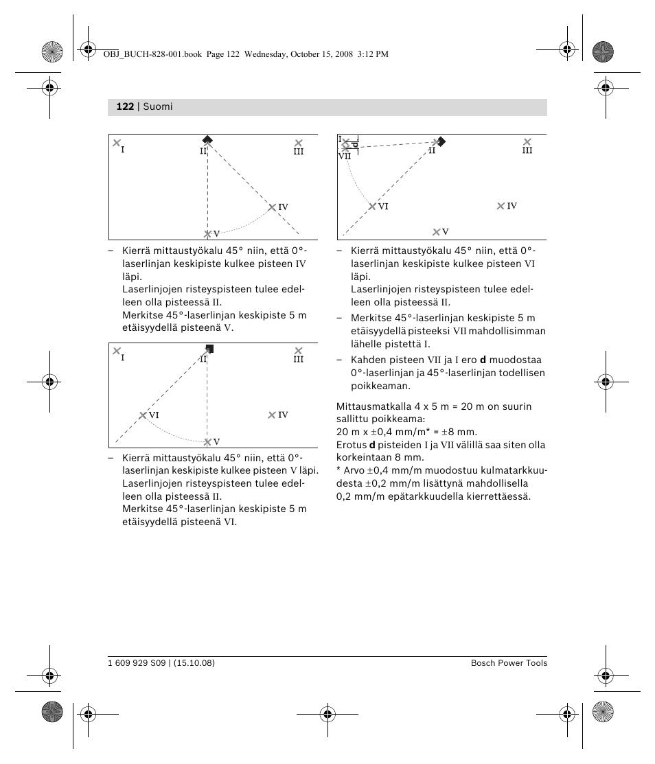 Bosch GTL 3 Professional User Manual | Page 122 / 368