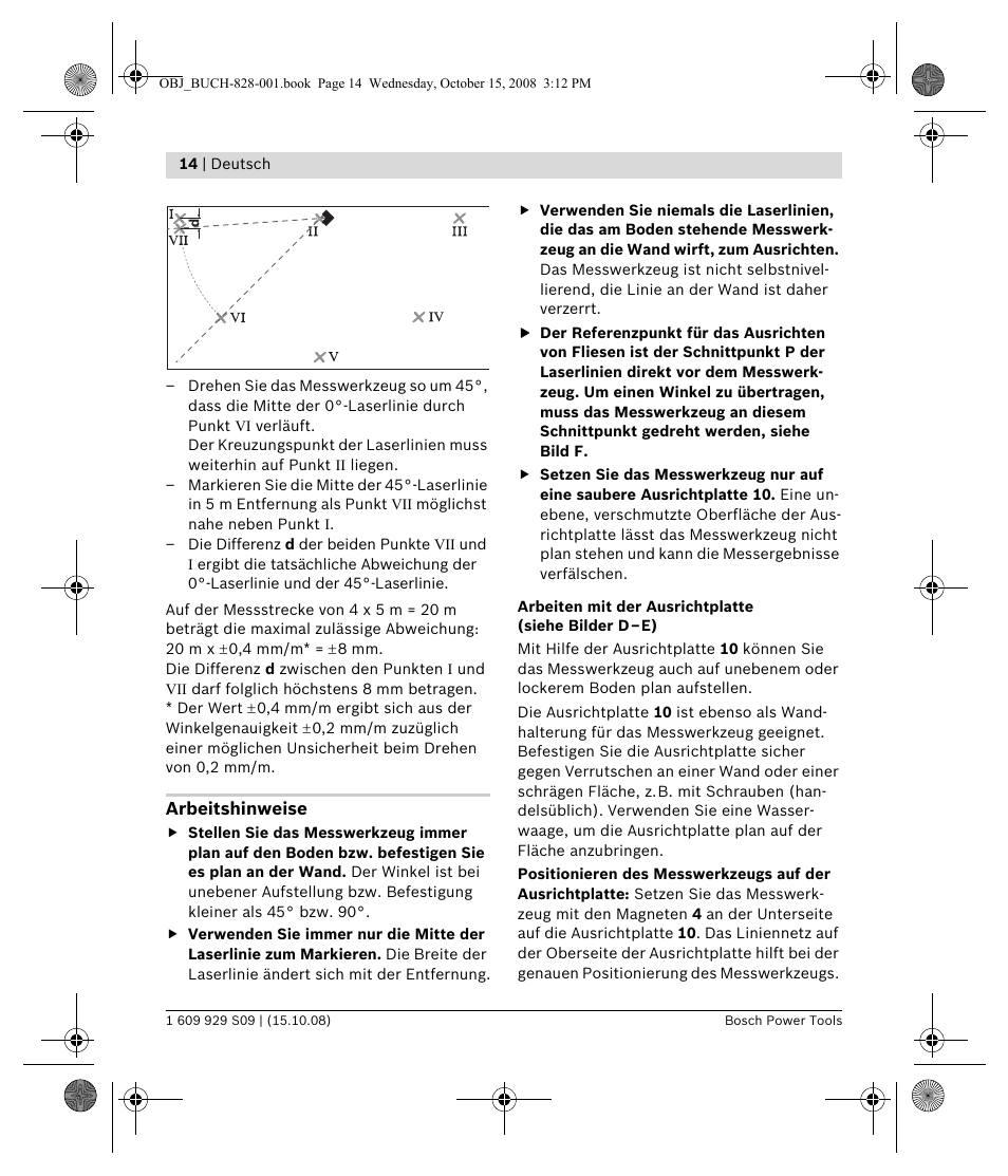 Bosch GTL 3 Professional User Manual | Page 14 / 368