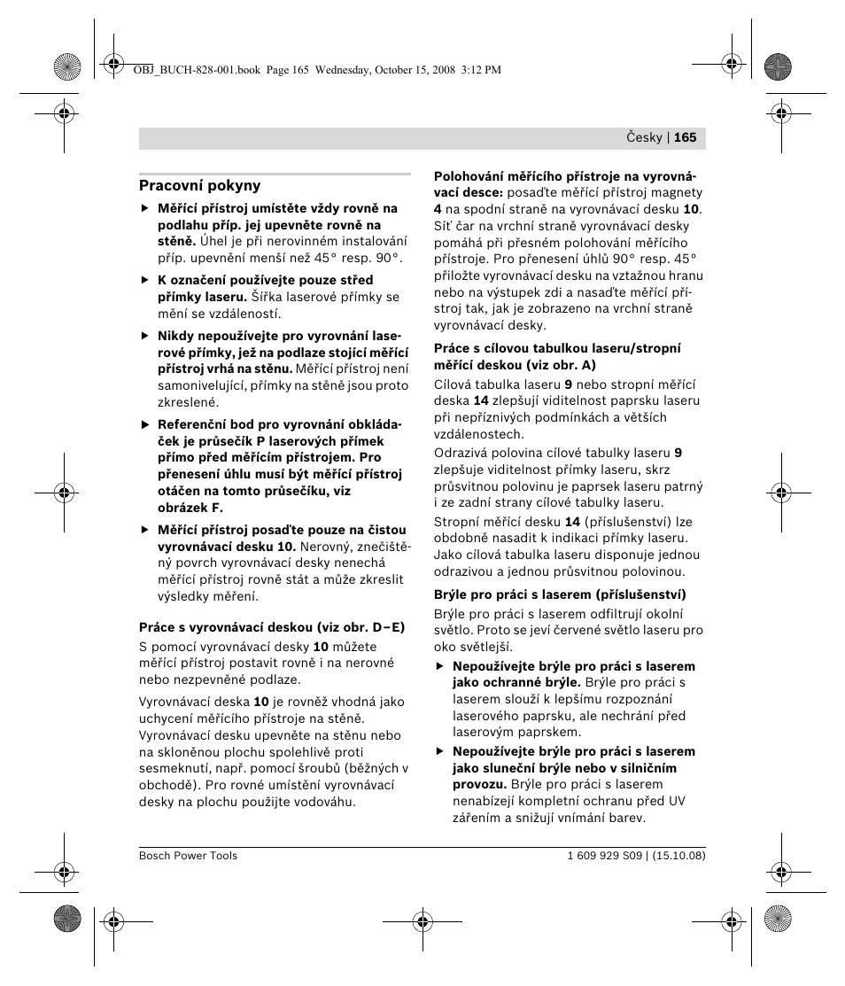 Bosch GTL 3 Professional User Manual | Page 165 / 368