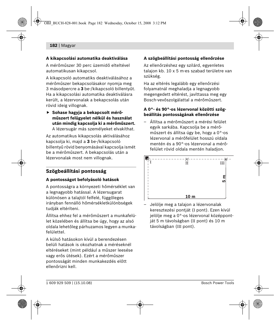 Bosch GTL 3 Professional User Manual | Page 182 / 368